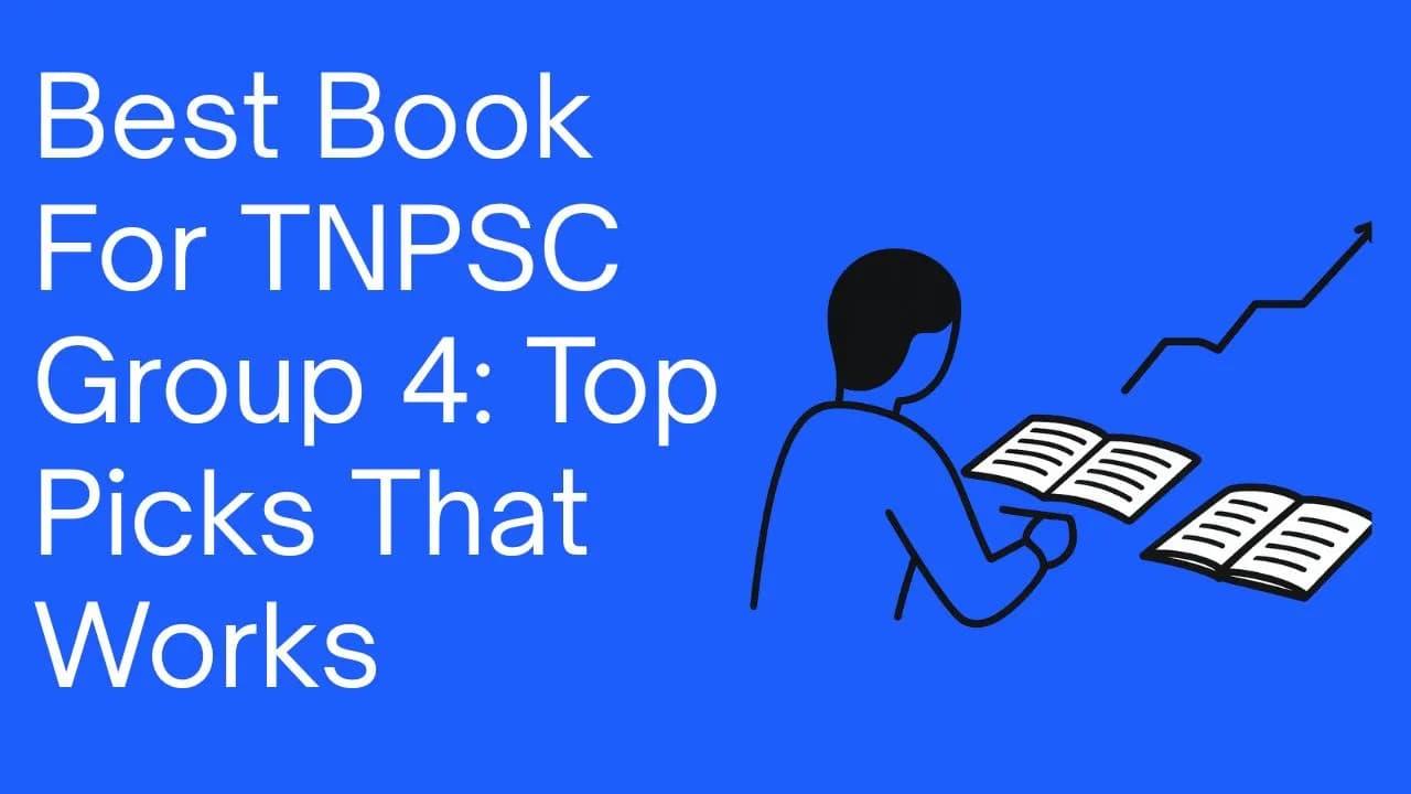 Best Book for TNPSC Group 4: Top Picks That Actually Work